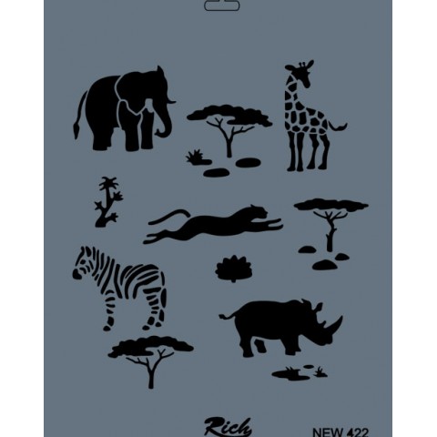 STENCIL NEW SERİ X-LARGE  422