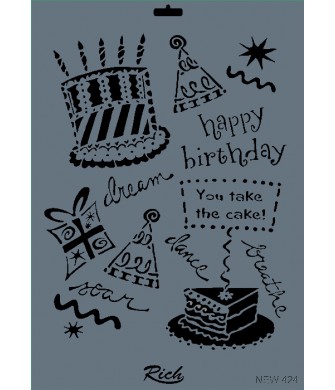 STENCIL NEW SERİ X-LARGE  424