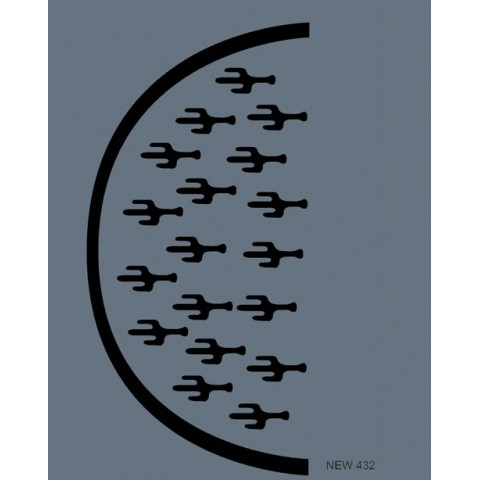 STENCIL NEW SERİ X-LARGE  432