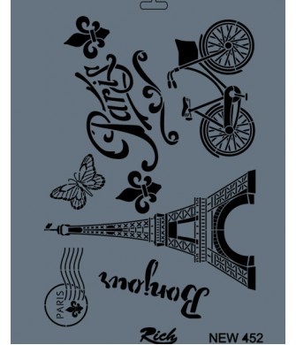 STENCIL NEW SERİ X-LARGE  452