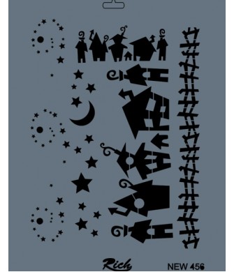 STENCIL NEW SERİ X-LARGE  456