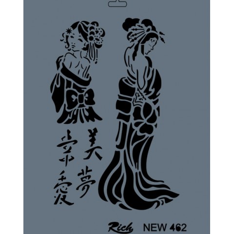 STENCIL NEW SERİ X-LARGE  462