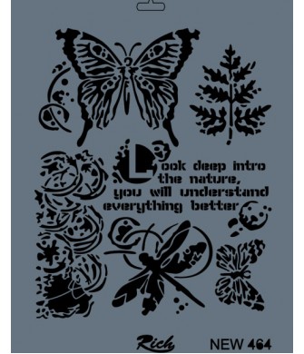 STENCIL NEW SERİ X-LARGE  464