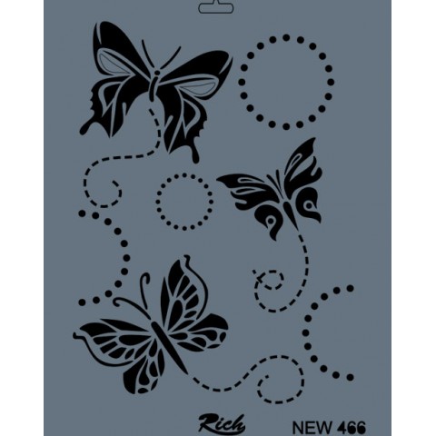 STENCIL NEW SERİ X-LARGE  466