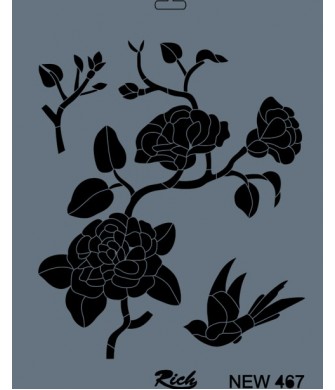 STENCIL NEW SERİ X-LARGE  467