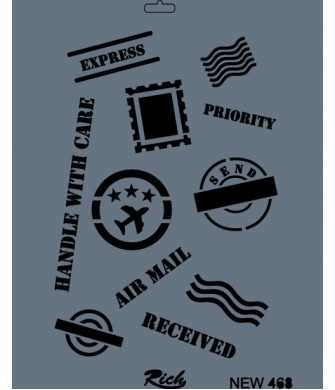 STENCIL NEW SERİ X-LARGE  468