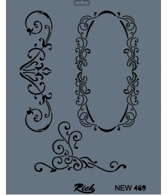 STENCIL NEW SERİ X-LARGE  469