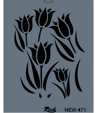 STENCIL NEW SERİ X-LARGE  471