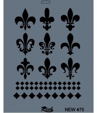 STENCIL NEW SERİ X-LARGE  475