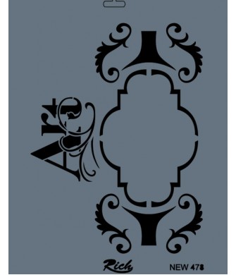 STENCIL NEW SERİ X-LARGE  478