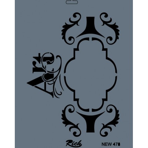 STENCIL NEW SERİ X-LARGE  478