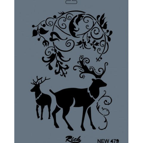 STENCIL NEW SERİ X-LARGE  479
