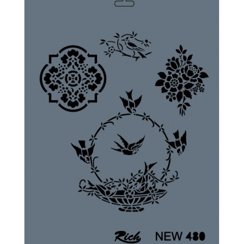 STENCIL NEW SERİ X-LARGE  480