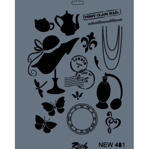 STENCIL NEW SERİ X-LARGE  481
