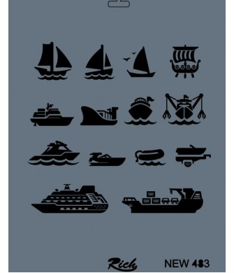 STENCIL NEW SERİ X-LARGE  483