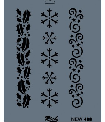 STENCIL NEW SERİ X-LARGE  488