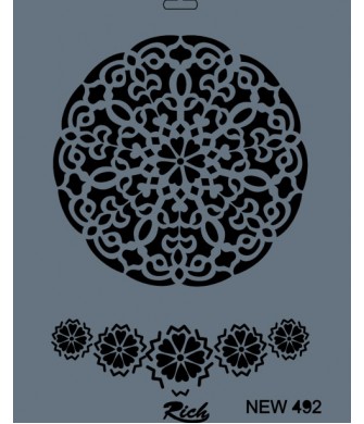 STENCIL NEW SERİ X-LARGE  492