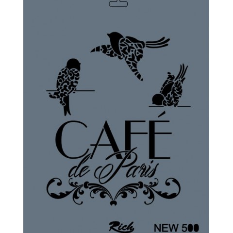 STENCIL NEW SERİ X-LARGE  500