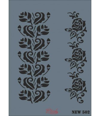 STENCIL NEW SERİ X-LARGE  502