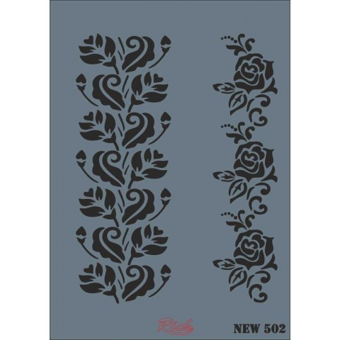 STENCIL NEW SERİ X-LARGE  502