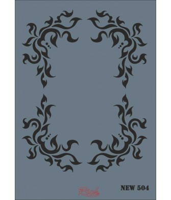 STENCIL NEW SERİ X-LARGE  504