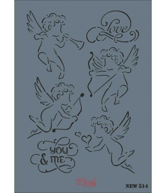 STENCIL NEW SERİ X-LARGE  514