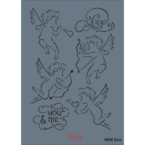 STENCIL NEW SERİ X-LARGE  514