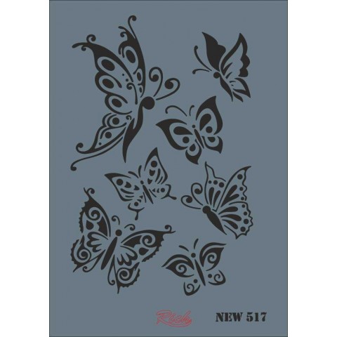 STENCIL NEW SERİ X-LARGE  517