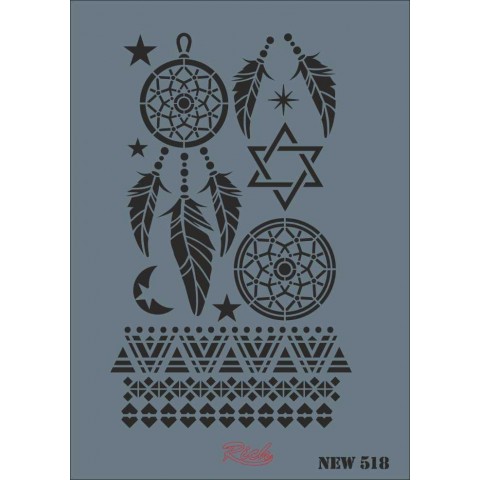 STENCIL NEW SERİ X-LARGE  518