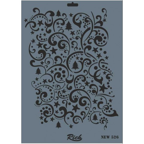 STENCIL NEW SERİ X-LARGE  526