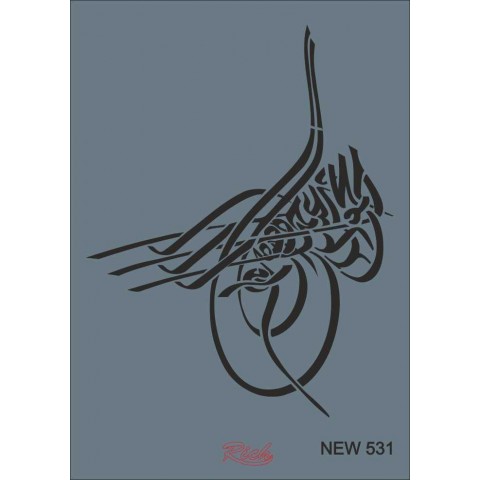 STENCIL NEW SERİ X-LARGE  531