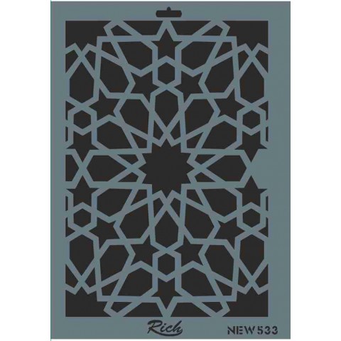 STENCIL NEW SERİ X-LARGE  533
