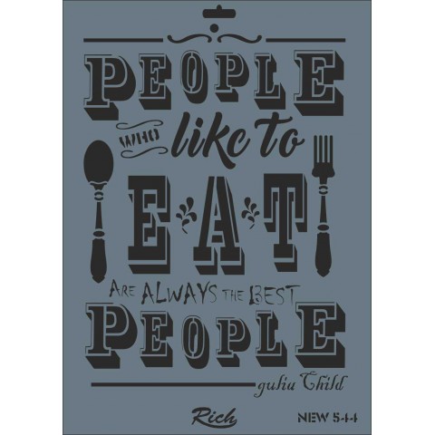 STENCIL NEW SERİ X-LARGE  544