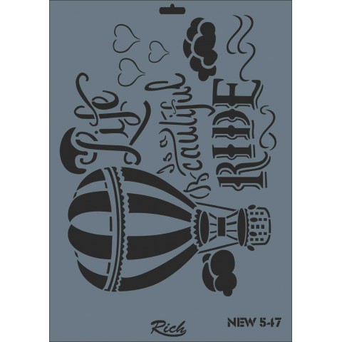 STENCIL NEW SERİ X-LARGE  547