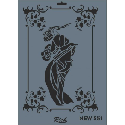 STENCIL NEW SERİ X-LARGE  551