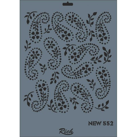 STENCIL NEW SERİ X-LARGE  552