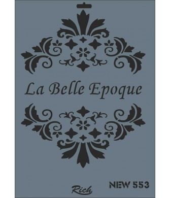 STENCIL NEW SERİ X-LARGE  553