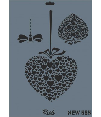 STENCIL NEW SERİ X-LARGE  555