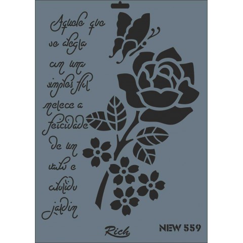 STENCIL NEW SERİ X-LARGE  559