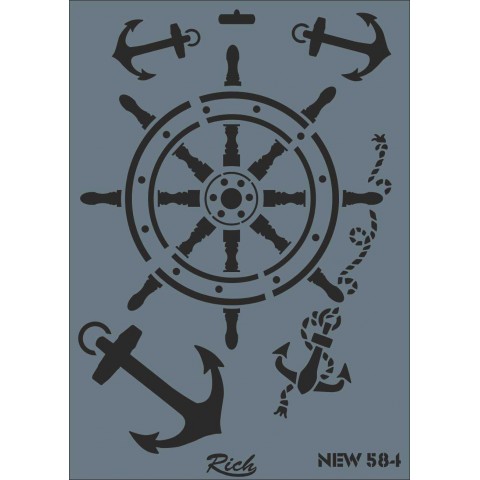 STENCIL NEW SERİ X-LARGE  584