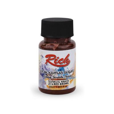 AKRİLİK KUMAŞ BOYASI KIZIL KAHVE