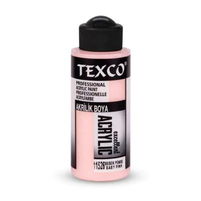 TEXCO AKRİLİK BOYA 110 CC BEBEK PEMBE