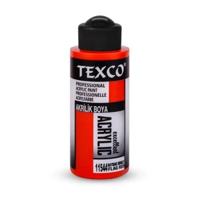 TEXCO AKRİLİK BOYA 110 CC BAYRAK KIRMIZI
