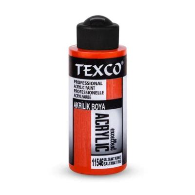 TEXCO AKRİLİK BOYA 110 CC SALTANAT KIRMIZI