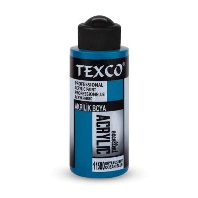 TEXCO AKRİLİK BOYA 110 CC OKYANUS MAVİ