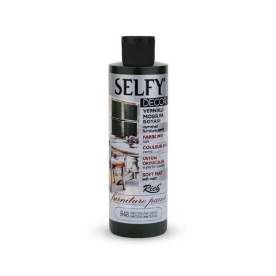 SELFY DECOR MOBİLYA BOYASI 240 CC AMSTERDAM YEŞİL