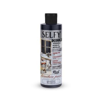 SELFY DECOR MOBİLYA BOYASI 240 CC ANTRASİT
