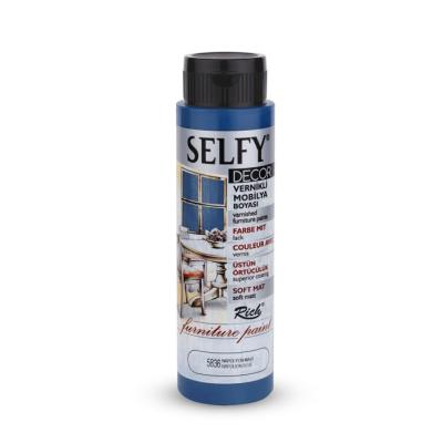 SELFY DECOR MOBİLYA BOYASI 500 CC NAPOLYON MAVİ
