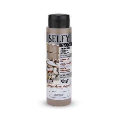 SELFY DECOR MOBİLYA BOYASI 500 CC VİZON