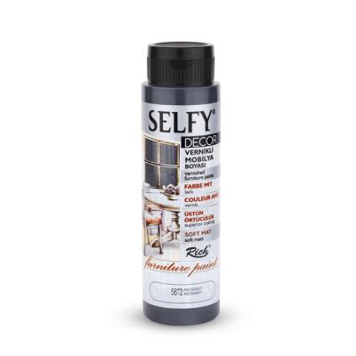 SELFY DECOR MOBİLYA BOYASI 500 CC ANTRASİT